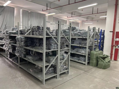 Denim Packing and Storage Area