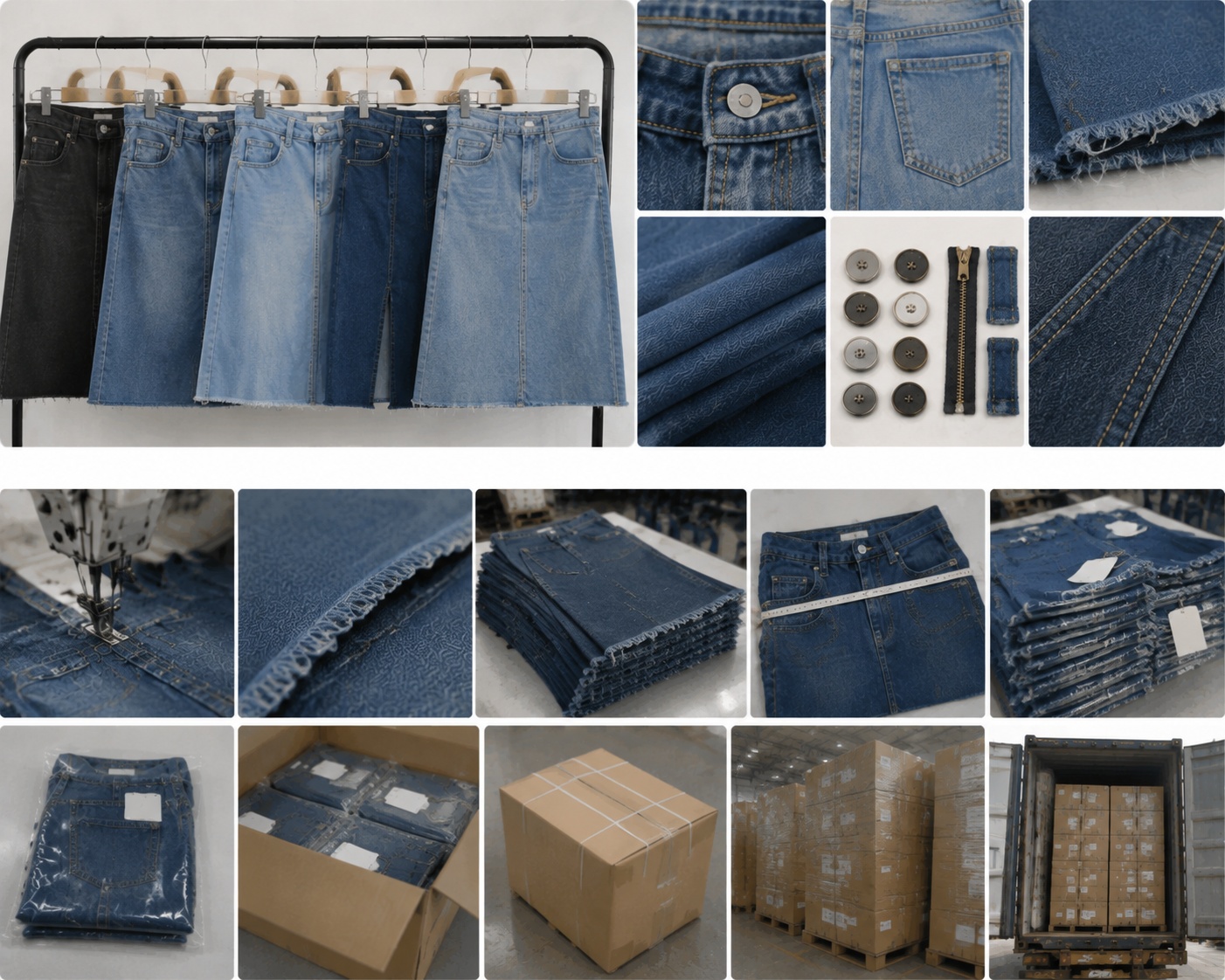 Denim Skirt